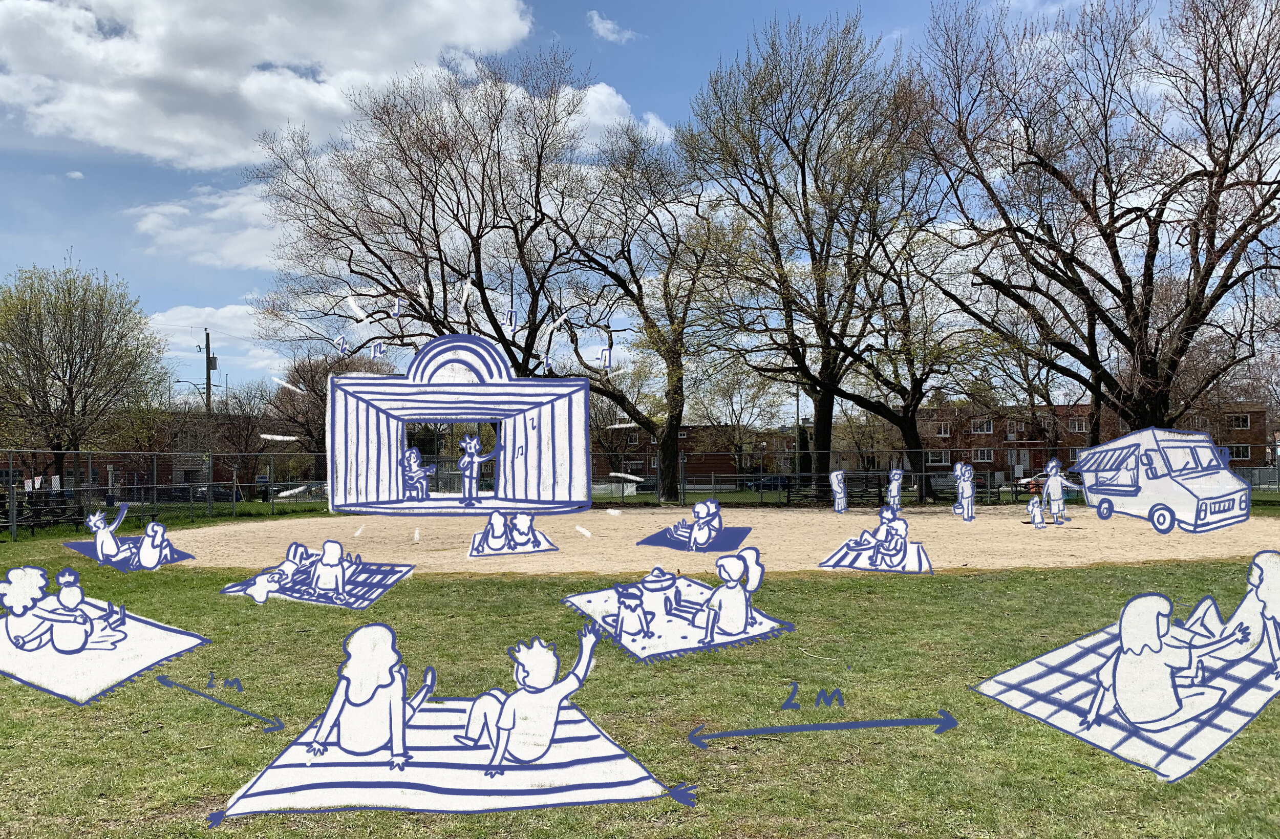 PARCS DE QUARTIER : BONDÉS OU BOUDÉS ?